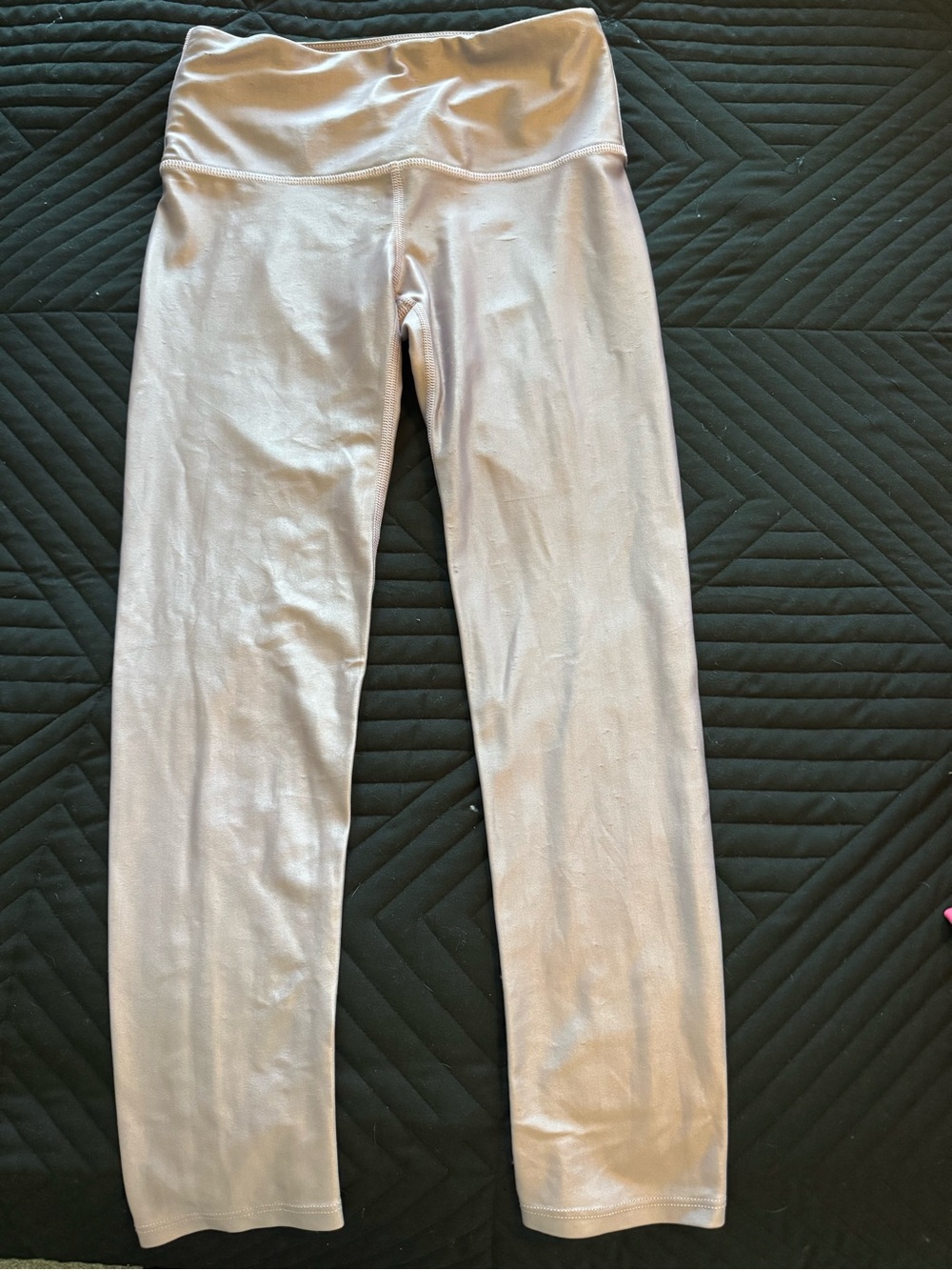 Noli Metallic Light Pink Leggings